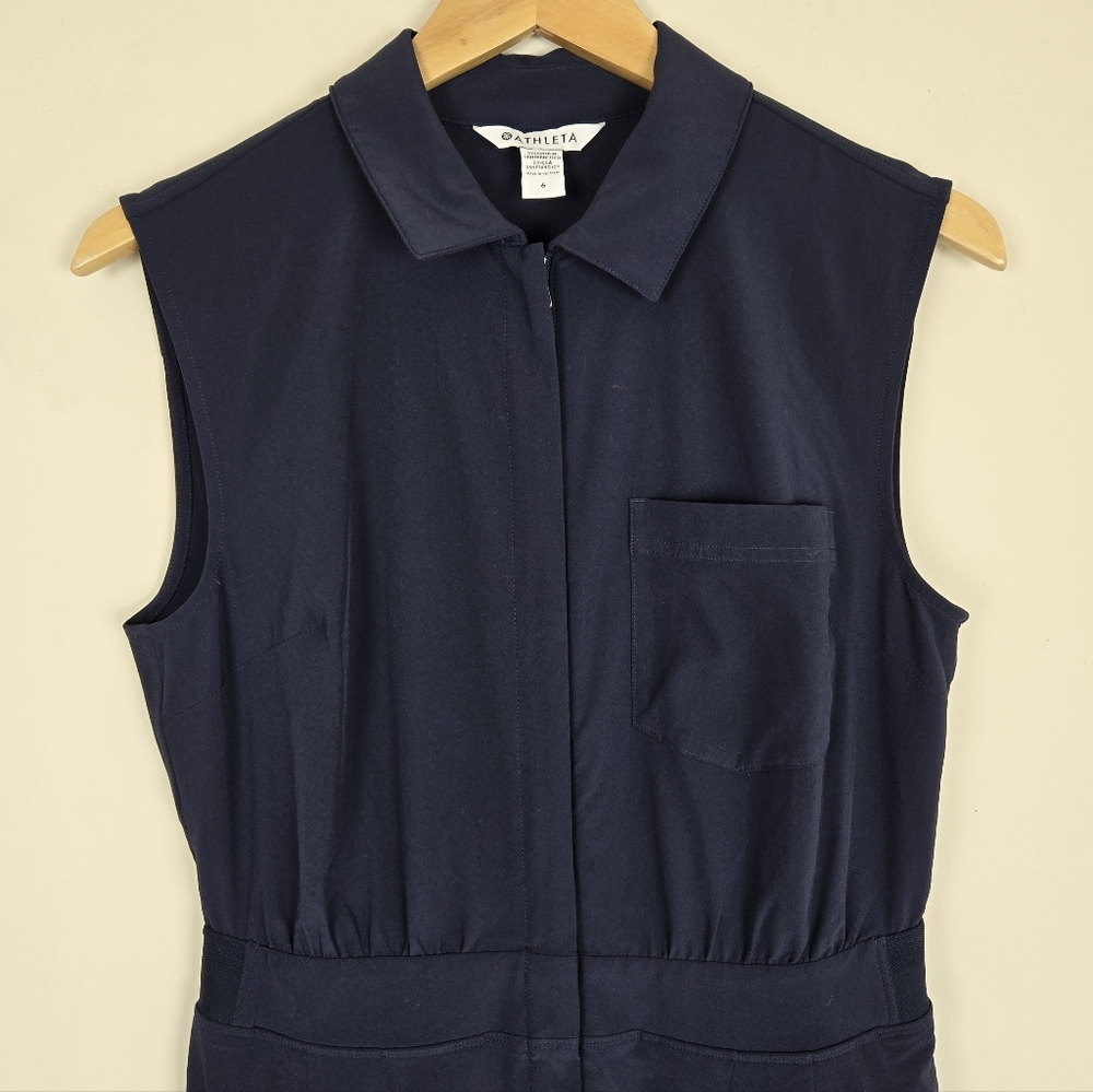 ATHLETA Brooklyn Heights Wide Leg Jumpsuit - Picture 4 of 12